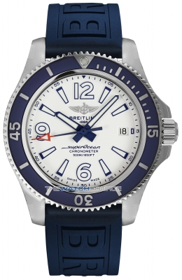 Buy this new Breitling Superocean 42 a17366d81a1s2 mens watch for the discount price of &pound;2,601.00. UK Retailer.